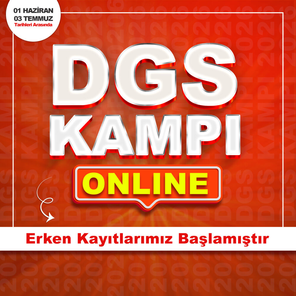 2026 DGS Nokta Atışı Sorularla Soru Çözüm Kampı - 1
