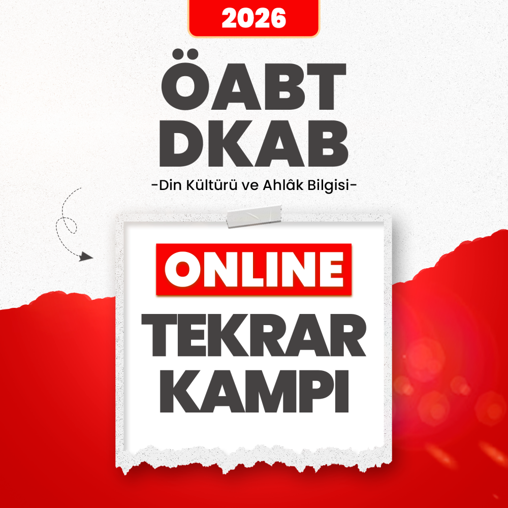 2026 DKAB ÖABT Nokta Atışı Soru Çözümleriyle Genel Tekrar Kampı - 1