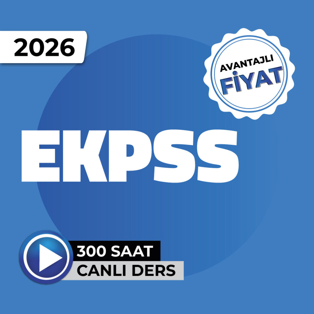2026 - EKPSS - Canlı Program - 1