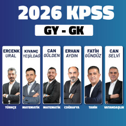 2026 - GYGK Lisans Hafta Sonu Eko Paket - 6 Kitap - 2
