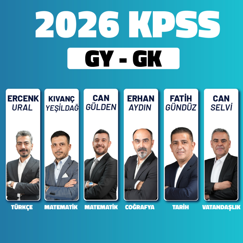 2026 - GYGK Lisans Hafta Sonu Süper Paket - 11 Kitap - 2
