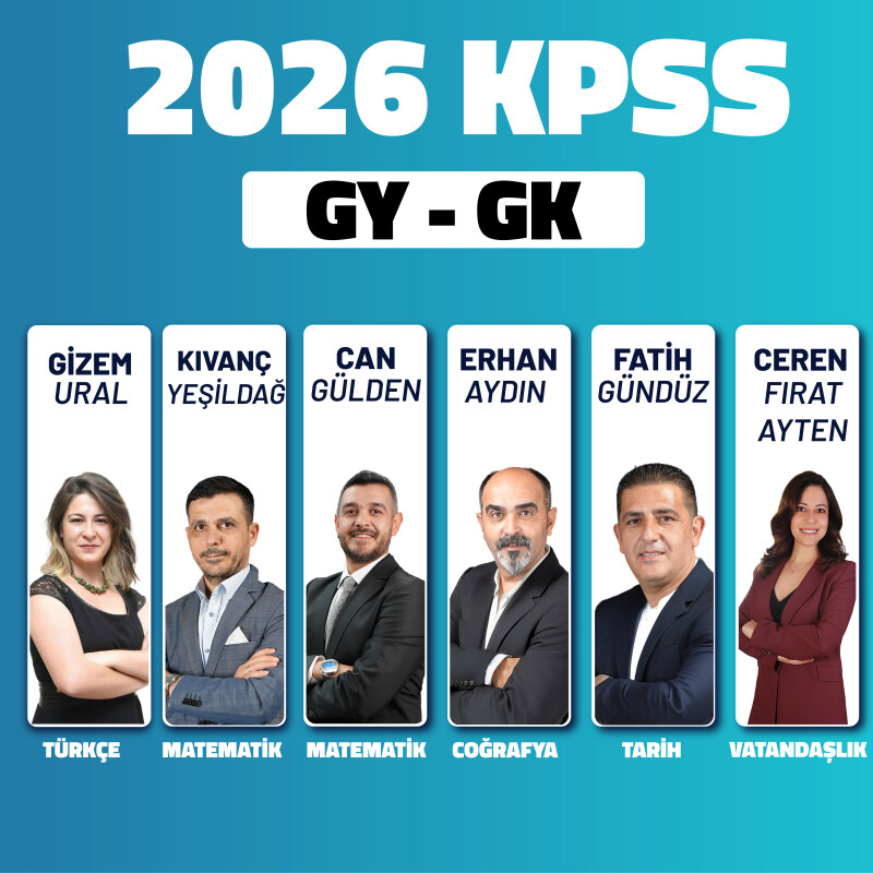 2026 - GYGK Lisans Hafta Sonu Süper Paket - 11 Kitap - 2