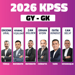 2026 - GYGK Ön Lisans Hafta İçi Eko Paket - 6 Kitap - 2