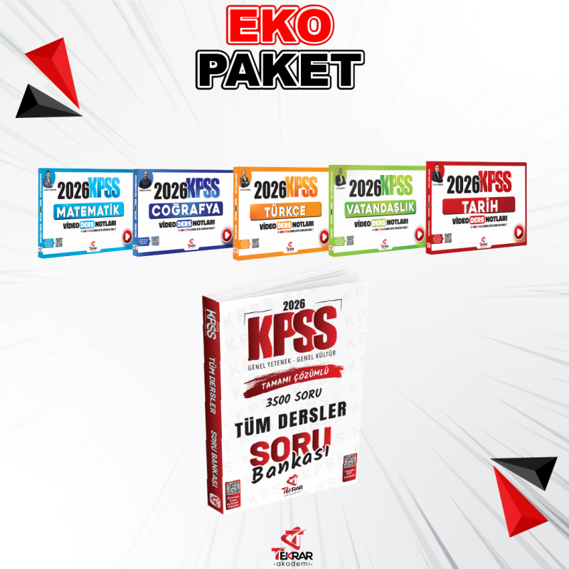 2026 - GYGK Ön Lisans Hafta İçi Eko Paket - 6 Kitap - 3