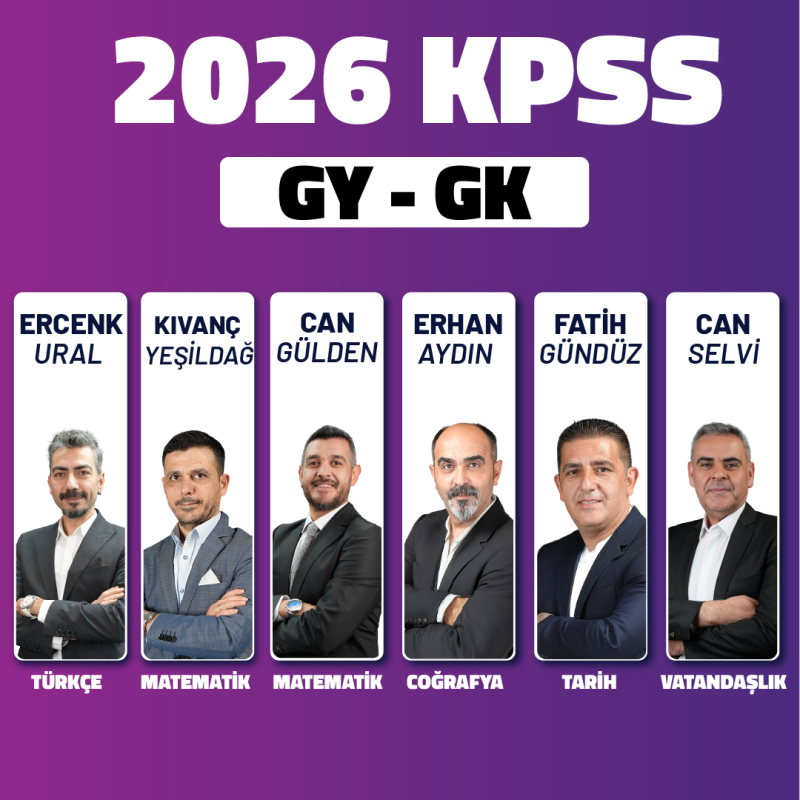2026 - GYGK Ön Lisans Hafta İçi Süper Paket - 11 Kitap - 2