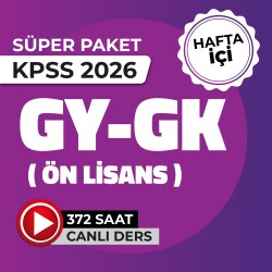2026 - GYGK Ön Lisans Hafta İçi Süper Paket - 11 Kitap - 1