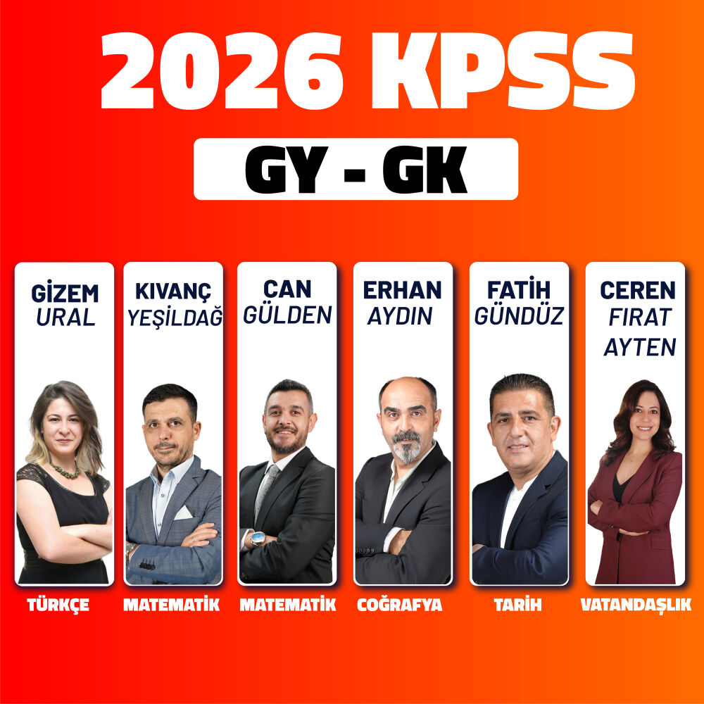 2026 - GYGK Ön Lisans Hafta Sonu Eko Paket - 6 Kitap - 2