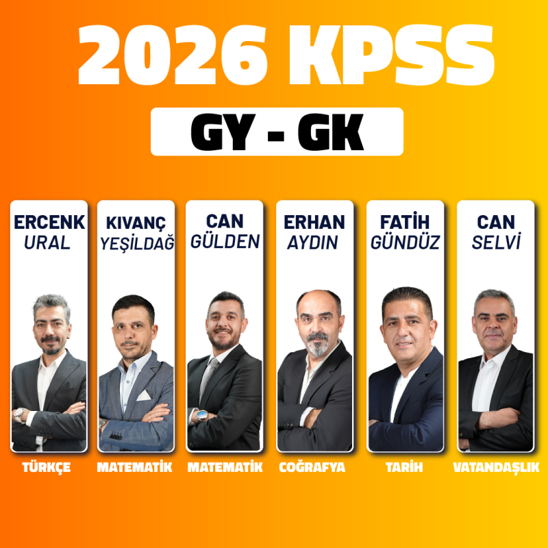 2026 - GYGK Ön Lisans Hafta Sonu Süper Paket - 11 Kitap - 2