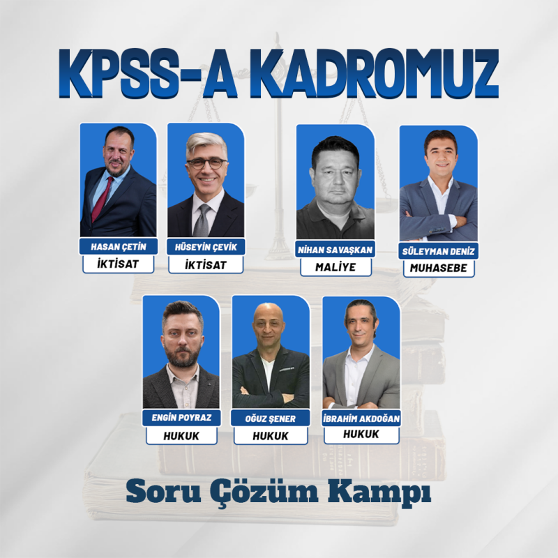 2026 KPSS - A Genel Tekrar Kampı - 2
