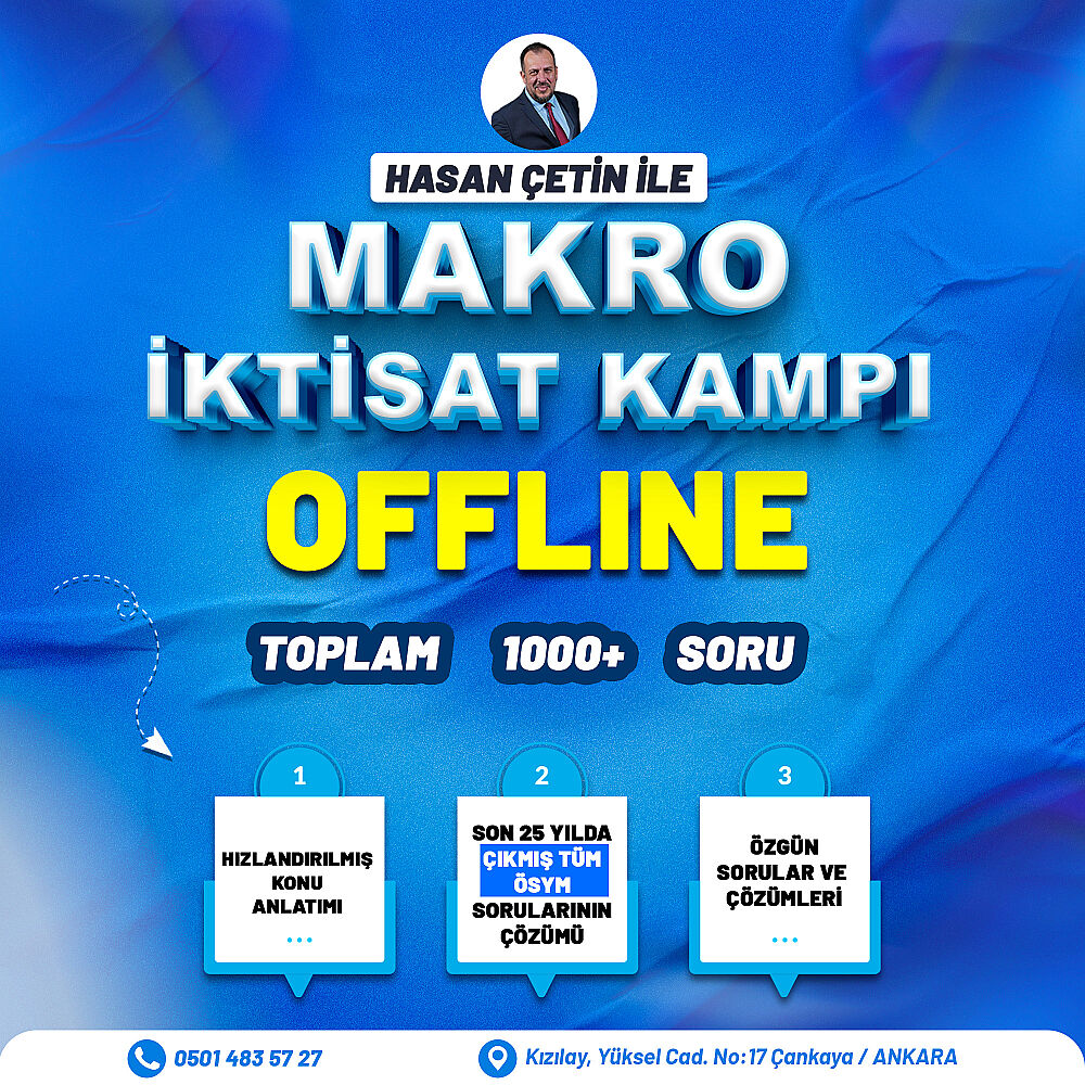 2026 KPSS A Makro İktisat - Video Ders Paketi - 1