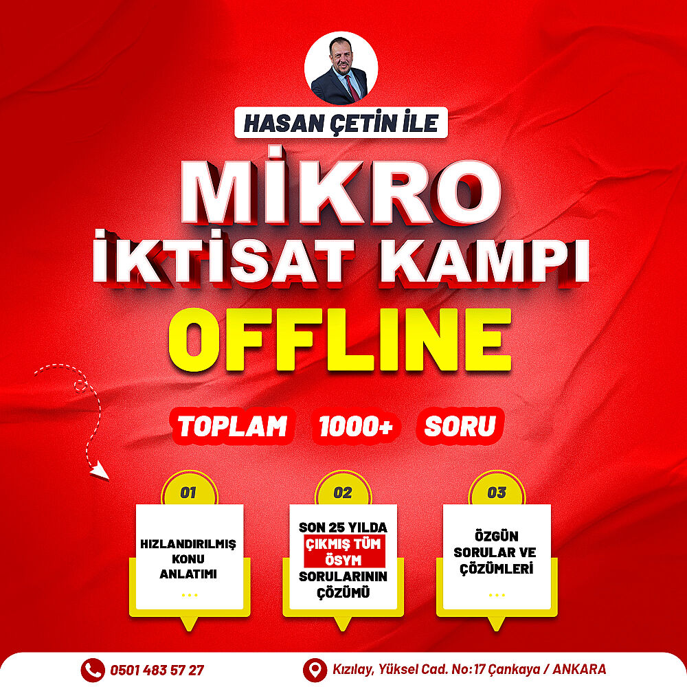 2026 KPSS A Mikro İktisat - Video Ders Paketi - 1