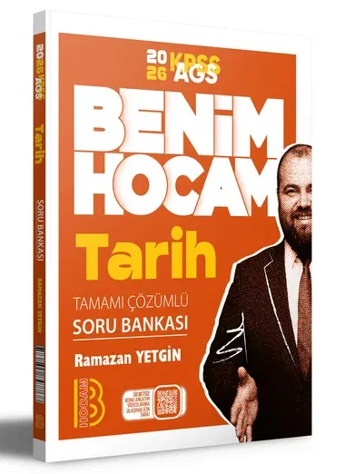 2026 KPSS AGS Tarih Tamamı Çözümlü Soru Bankası Benim Hocam Yayınları - 1