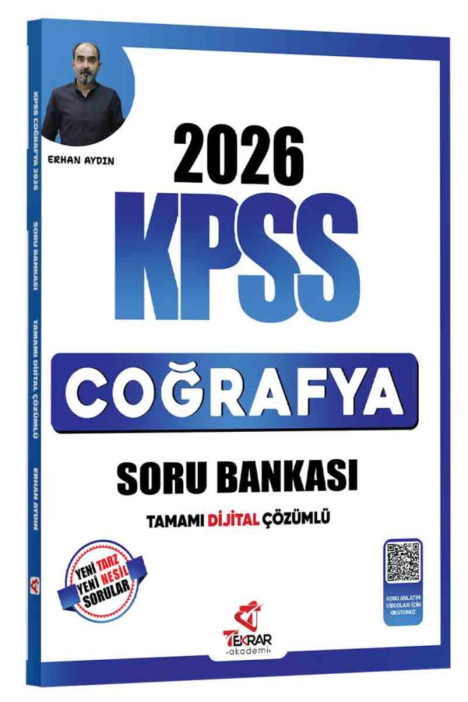2026 KPSS Coğrafya Soru Bankası Tekrar Akademi - 1