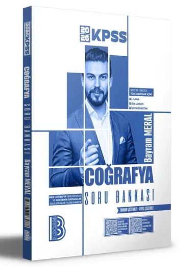 2026 KPSS Coğrafya Tamamı Çözümlü Soru Bankası Benim Hocam Yayınları - 1