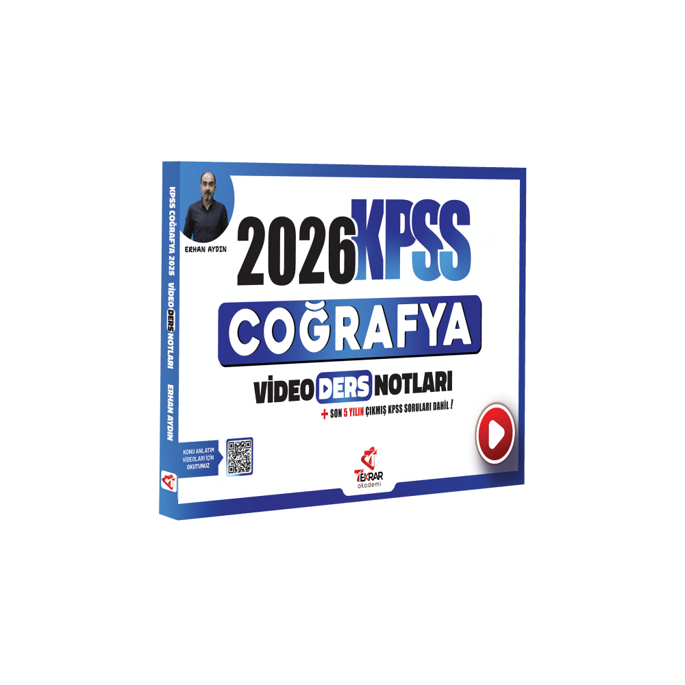 2026 KPSS Coğrafya Video Ders Notu - 1
