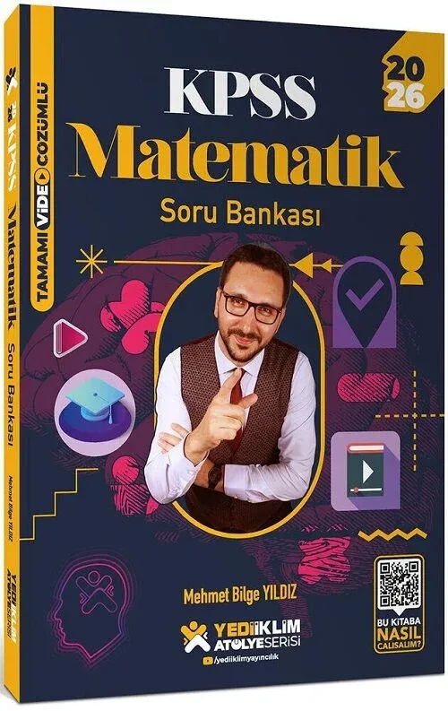 2026 KPSS Matematik Atölye Soru Bankası Çözümlü - Mehmet Bilge Yıldız Yediiklim Yayınları - 1
