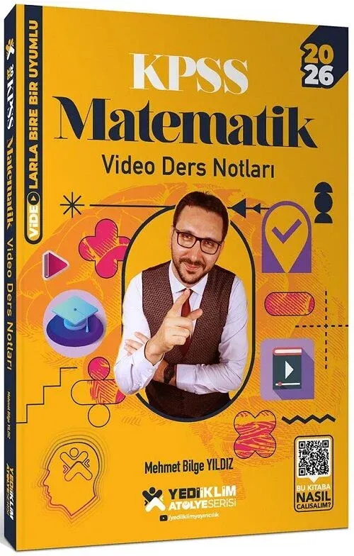 2026 KPSS Matematik Atölye Video Ders Notları - Mehmet Bilge Yıldız Yediiklim Yayınları - 1