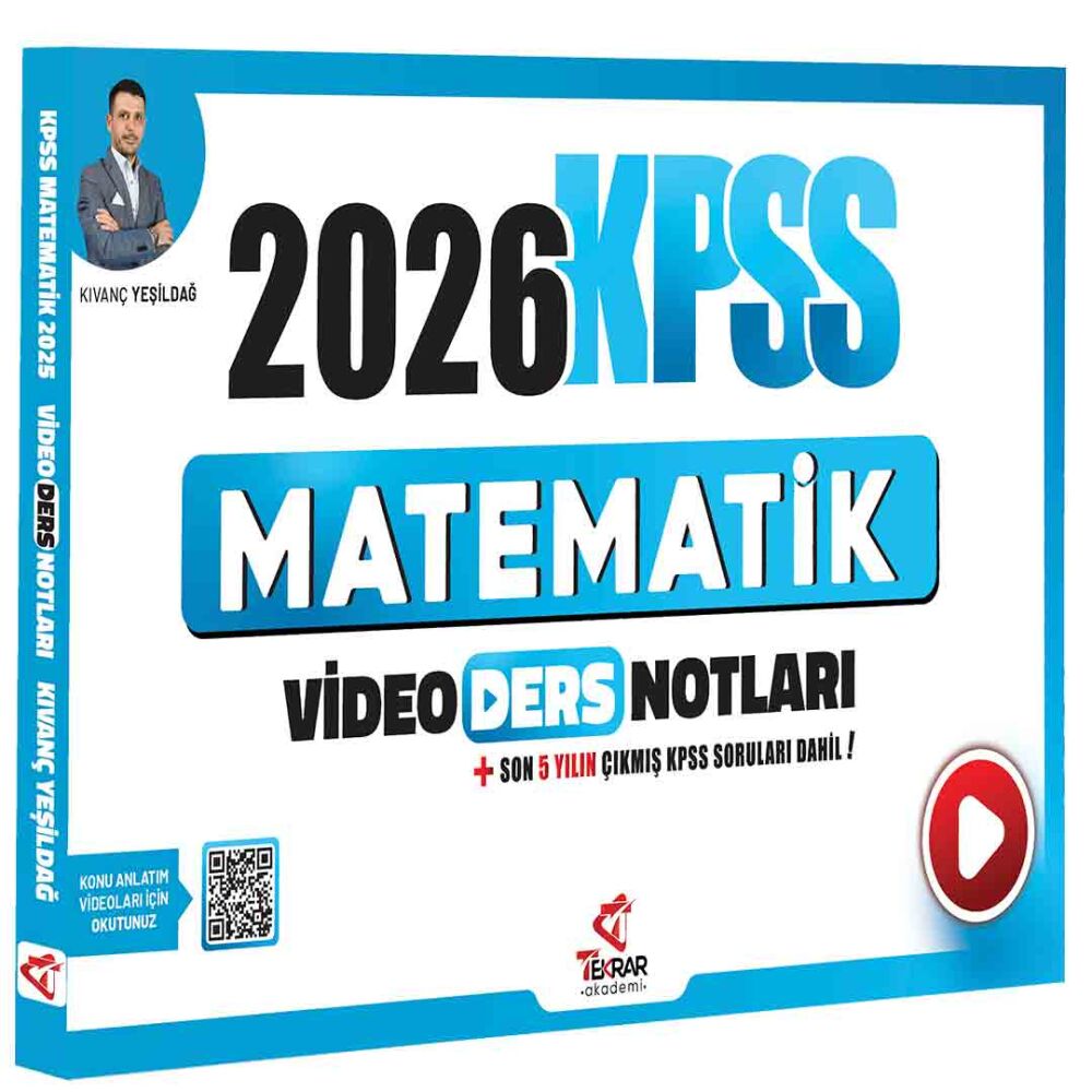 2026 KPSS Matematik Video Ders Notu Tekrar Akademi - 1