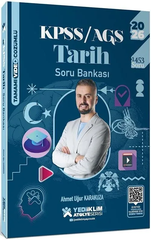 2026 KPSS Tarih Atölye Soru Bankası Çözümlü - Ahmet Uğur Karakuza Yediiklim Yayınları - 1