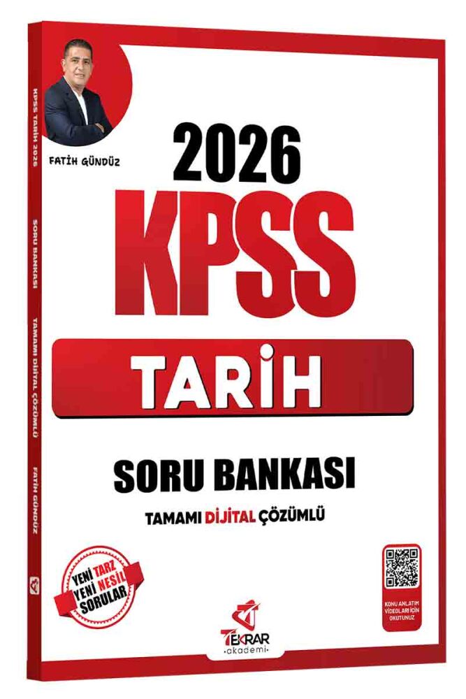 2026 KPSS Tarih Soru Bankası Tekrar Akademi - 1