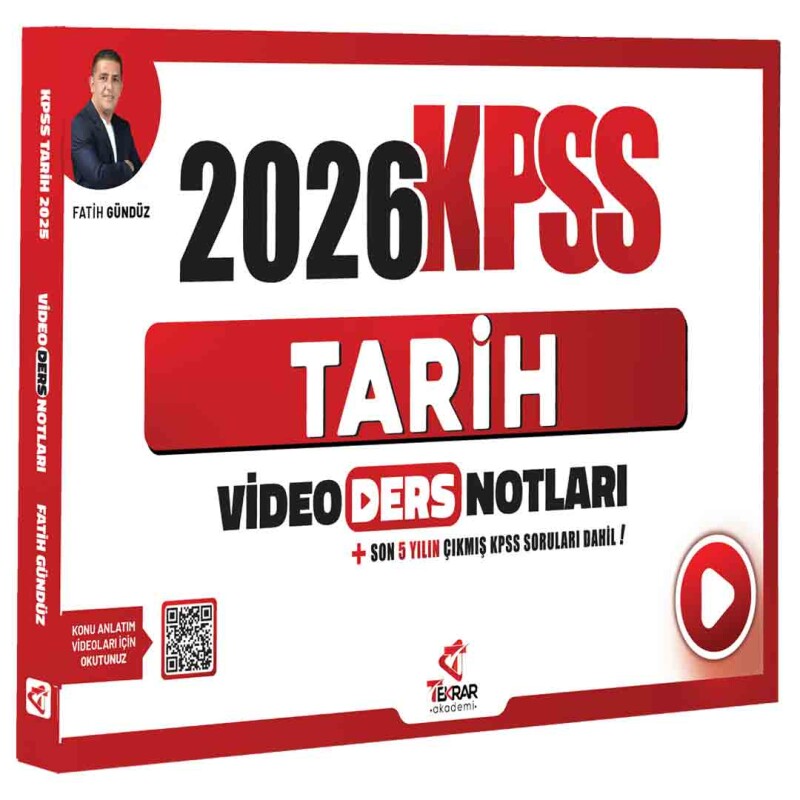 2026 KPSS Tarih Video Ders Notu Tekrar Akademi - 1
