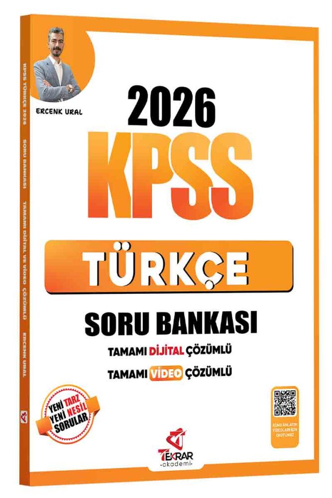 2026 KPSS Türkçe Soru Bankası Tekrar Akademi - 1