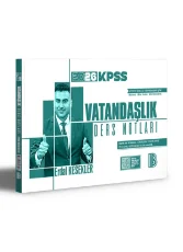 2026 KPSS Vatandaşlık Ders Notları Benim Hocam Yayınları - 1