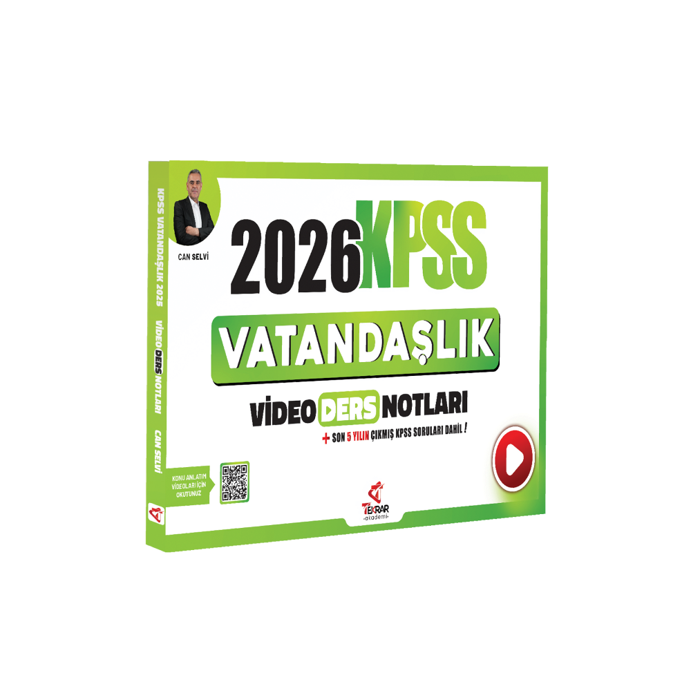 2026 KPSS Vatandaşlık Video Ders Notu - 1