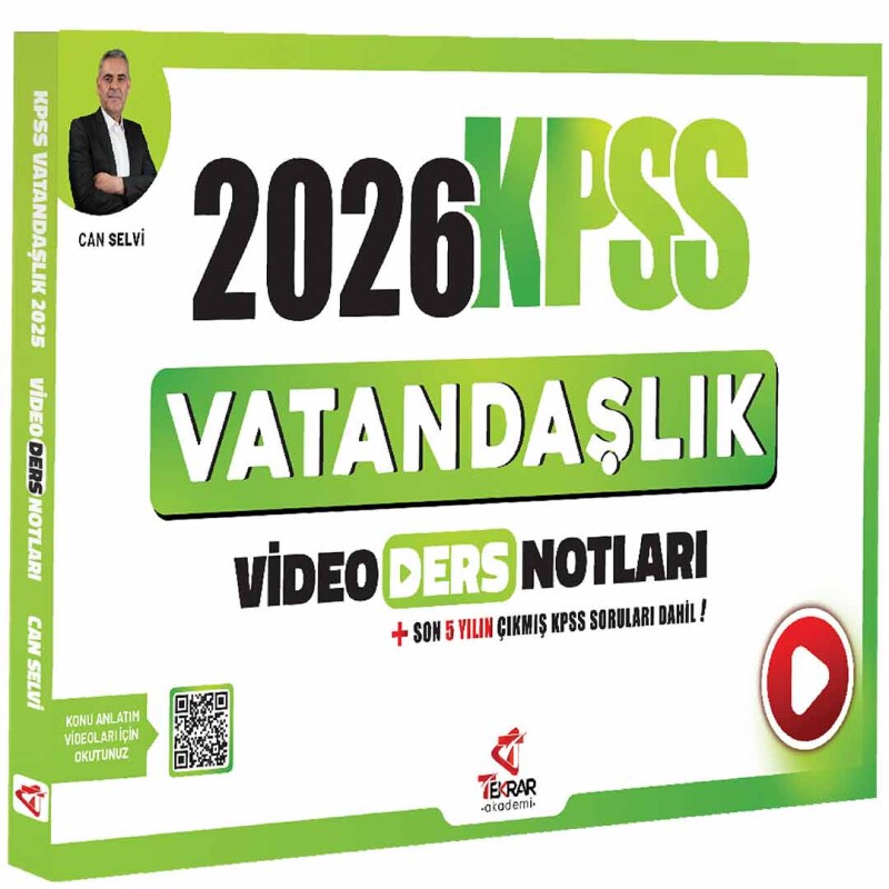 2026 KPSS Vatandaşlık Video Ders Notu - 1