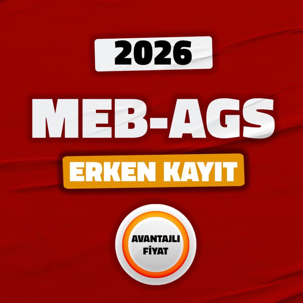2026 - MEB AGS (Akademi Giriş Sınavı) - Canlı Hafta Sonu Programı - 1