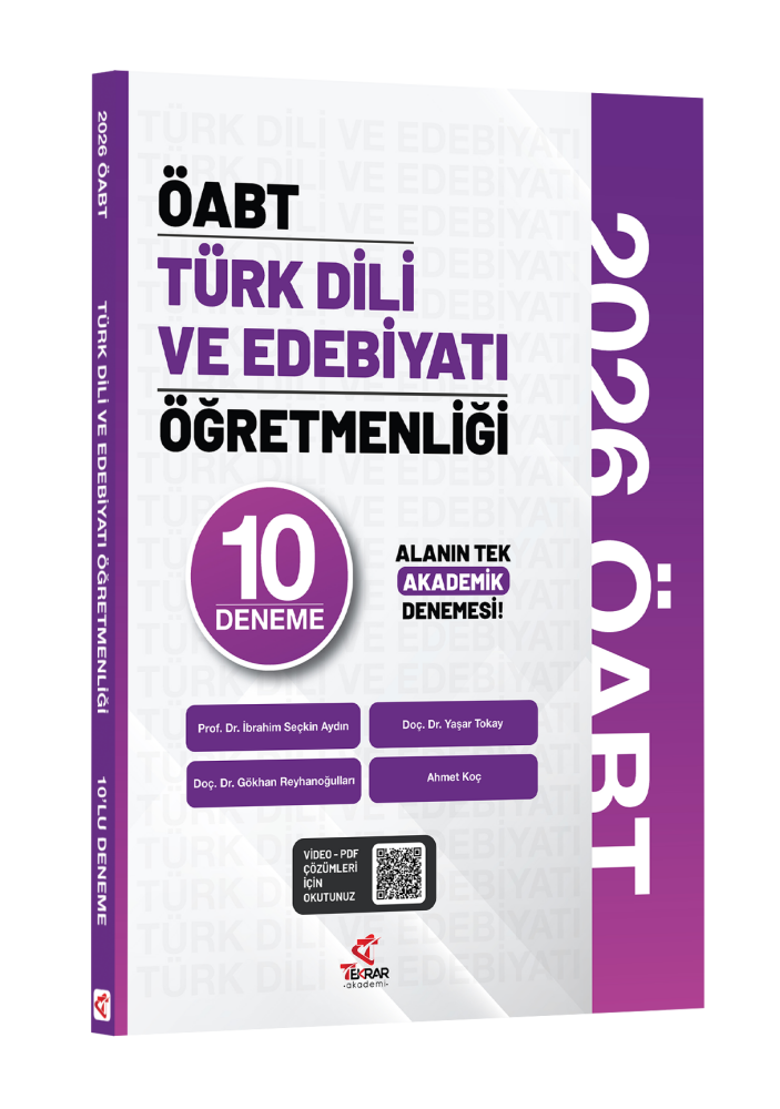 2026 Türk Dili ve Edebiyatı ÖABT 10'lu Deneme - 1