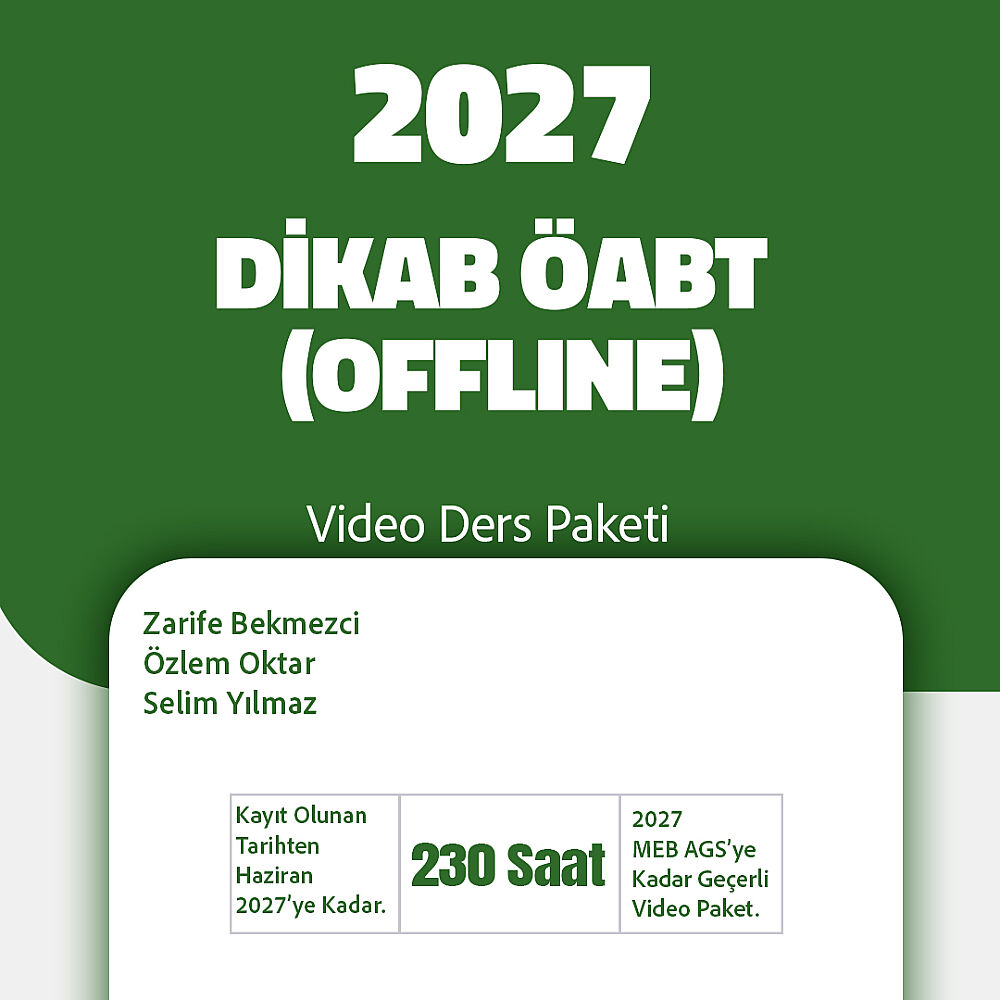 Din Kültürü ve Ahlâk Bilgisi ÖABT | Offline Video Ders Paketi - 1