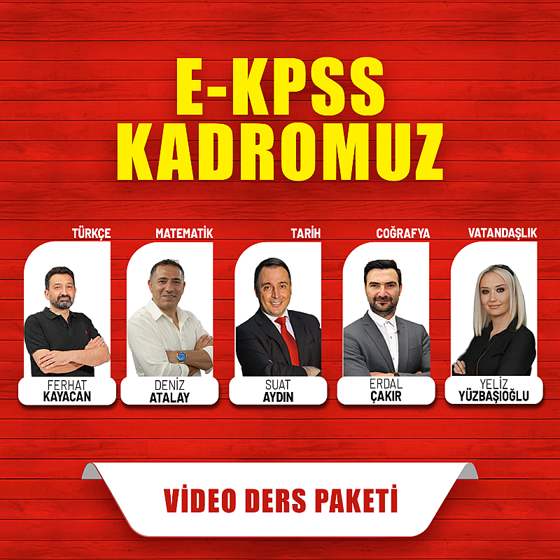 EKPSS 2026 GYGK Genel Tekrar Kampı Video Ders Paketi - 2