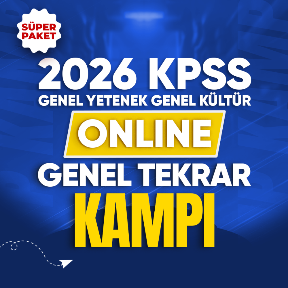 KPSS 2026 GY-GK Genel Tekrar Kampı – Süper Paket - 1