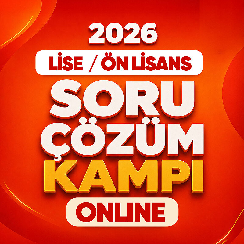 KPSS 2026 Lise / Ön Lisans Soru Çözüm Kampı - 1