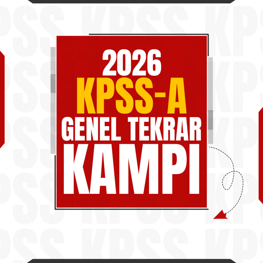 KPSS A Tüm Dersler Genel Tekrar Kampı - Canlı Program - 1