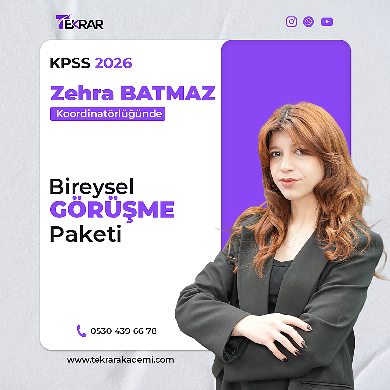 KPSS B - Bireysel Rehberlik Görüşme Paketi - 
