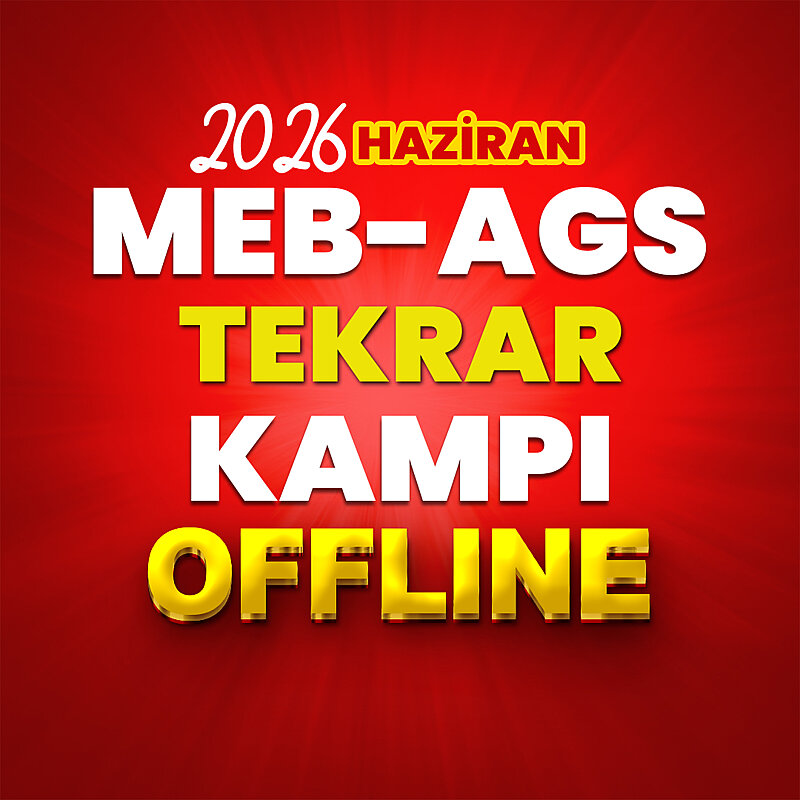 MEB AGS 2026 Nokta Atışlı Soru Çözümleriyle Genel Tekrar Kampı - Video Ders Paketi - 