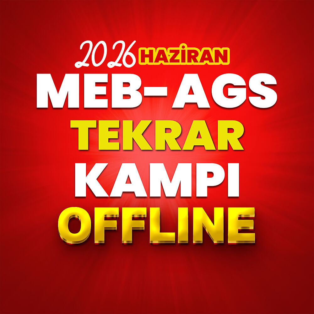 MEB AGS 2026 Nokta Atışlı Soru Çözümleriyle Genel Tekrar Kampı - Video Ders Paketi - 1