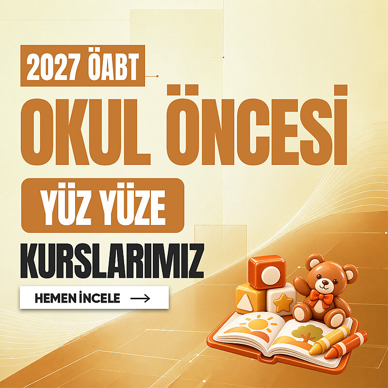 MEB AGS + Okul Öncesi ÖABT 2027 | Yüz Yüze Programı - 