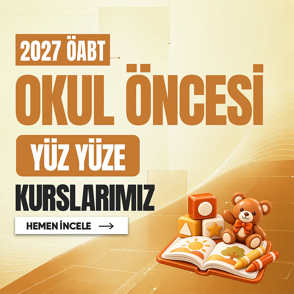 MEB AGS + Okul Öncesi ÖABT 2027 | Yüz Yüze Programı - 1